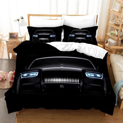 Sportwagen Luxe Beddengoed Set Dons Dekbed Slaapkamer Bed Overtrek Enkel en Dubbel King Size Dekbedovertrek Huis Textiel 2/3 stuks EU King(240x220cm)