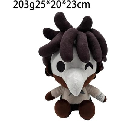 Nieuw op voorraad Little Nightmares III 3 Pluche Pop Schattige Anime Randapparatuur Speelgoed Verjaardag Kerstcadeau turquoise