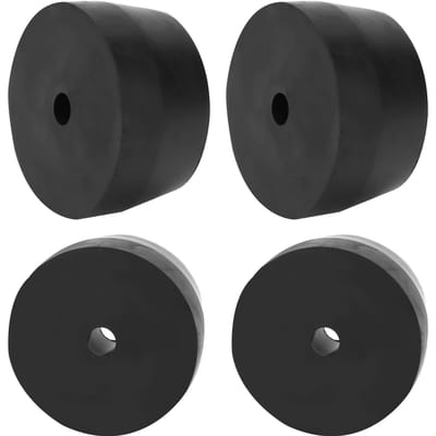 4 Stuks Anti-Vibratie Pads Technische Kunststoffen Voetmat Kussen voor 1P2.5P3P4P5P Luchtcompressor