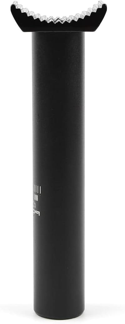 BMX Zadel - Fietszadel - Comfortabel Fietsen - Dubbele Schokabsorptie - 27.2 mm - Zwart