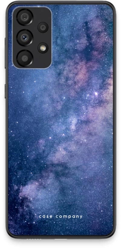 Case Company® - Hoesje geschikt voor Samsung Galaxy A33 5G hoesje - Nebula - Soft Cover Telefoonhoesje - Bescherming aan alle Kanten en Schermrand