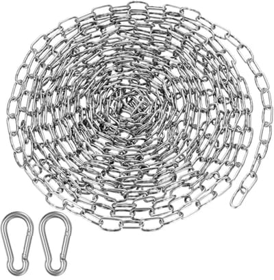Roestvrij Stalen Ketting per Meter - 5m 1,5mm Verlengketting voor Verschillende Toepassingen