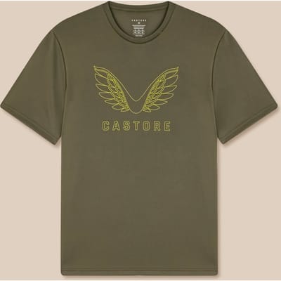 Heren Adapt Grafisch T-shirt - Ivy Groen
