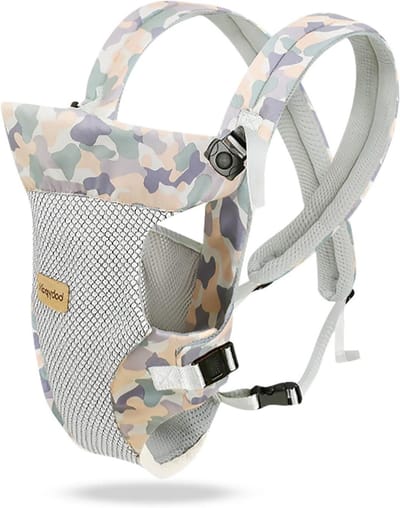 Baby Draagzak - Kinderdrager Babyhouder - Baby Vervoeren - 4-in-1 Ergonomisch - Tot 25kg - Camo