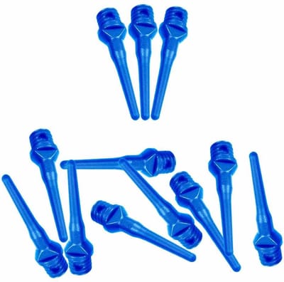 ABC Darts Softtip Dartpunten Pentathlon - Short blauw - ca 1000 stuks