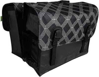 BECK Classic - Dubbele Fietsstas - Black Diamonds - 46L