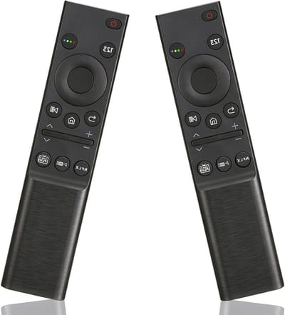 2-delige Universele Afstandsbediening voor Smart TV, Vervangende Afstandsbediening voor QLED, UHD en 4K TV's met 3D Ondersteuning en Gemakkelijke Navigatie