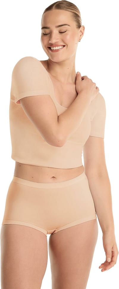 Ten Cate Basics shorts beige 2-pack voor Dames | Maat M