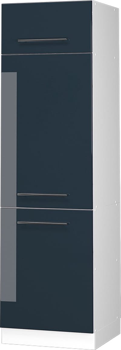 Vicco Fame-Line Koelkast ombouwkast – 60 cm Donkerblauw hoogglans
