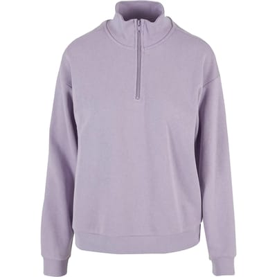 Urban Classics - Light Terry Troyer Sweater/trui - 4XL - Lila