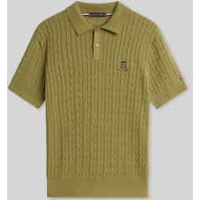 poloshirt met logodetail