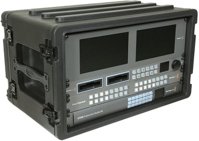 SKB - rSeries - 6U Shallow Rack met Stalen Rails - 10,7-inch diep