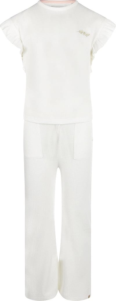 Koko Noko R-girls 4 Meisjes Kledingset - Off white - Maat 92