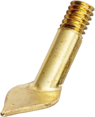 Houtverbrandingspunt - Techniekpunt Schaduw - Creatieve Decoratie - Speciaal Ontworpen Metaal - 5.1 x 1.3 x 10.2 cm - Meerkleurig