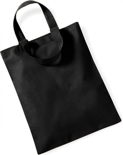 Westford Mill Mini Bag For Life WM104 - Black - 26 x 32,5 cm