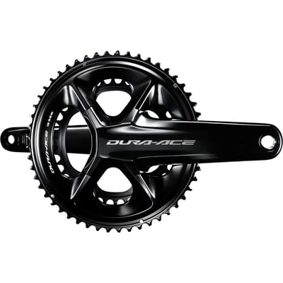 Shimano Dura Ace R9200 12s Hollowtech Ii Crankstel Zwart 170 mm / 50/34t