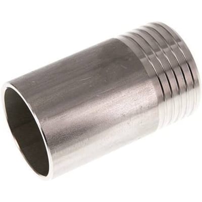 60 mm & 60.3 mm RVS 1.4571 Slangpilaar Lasverbinding 100mm