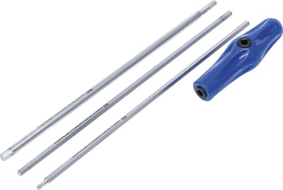 BGS Special-schroevendraaierset T-profiel (voor Torx) Inbus 4-delig - 7840