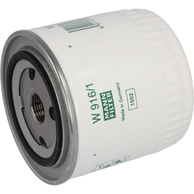 MANN-FILTER Oliefilter W 916/1 | OEM 5001248 | 5002230 | 5003560 | Ford Capri Granada Scorpio Sierra Taunus Transit, JCB Fastrac, New Holland 3000 6000 Serie | Spin-on Oliefilter