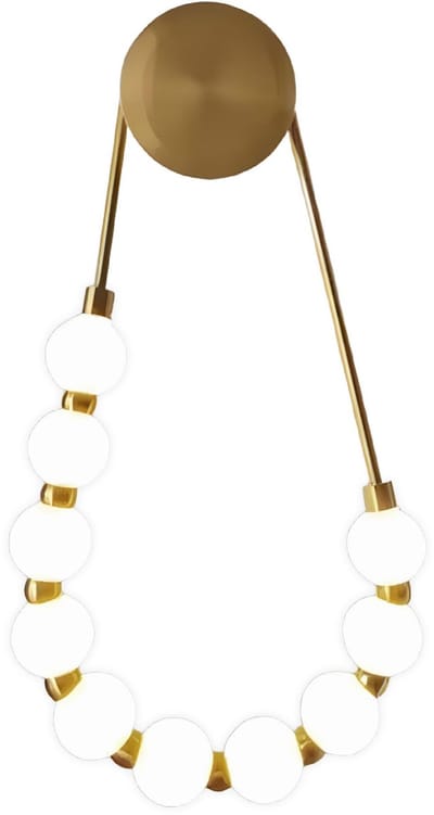 Toolight G027-Cp Wandlamp Goud