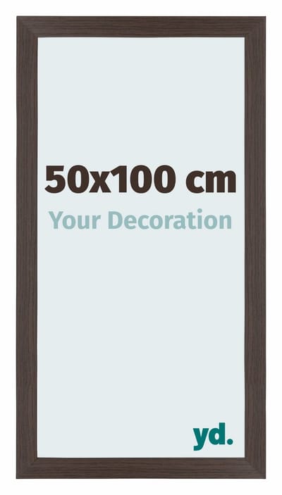 Your Decoration - Fotolijst 50x100 cm - MDF - Eiken Donker - Mura