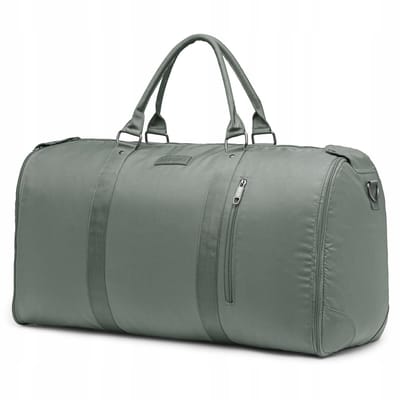Puccini Kledingtas Reistas - Groen - 2-in-1 Kledingschoenen & Weekendtassen