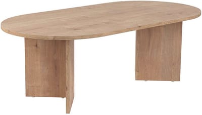 Elegante koffietafel van saffier eikenhout - 119 x 39,8 x 60 cm - Perfect voor moderne woonruimtes