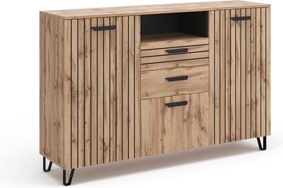 Vicco Amber Dressoir – 38 x 100 cm Bruin