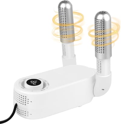 SCH® Schoenendroger - Schoenendroger electrische - Schoenendrogers - Wit - 30cm x 19cm x 10cm