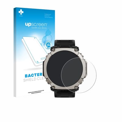 upscreen - Screenprotector voor Huami Amazfit T-Rex Ultra 2 - Folie Beschermfolie transparant antibacterieel
