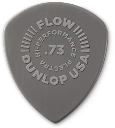 Jim Dunlop Flow - Plectrums - Nylon - 0,73 mm - Player's Pack 12 Stuks