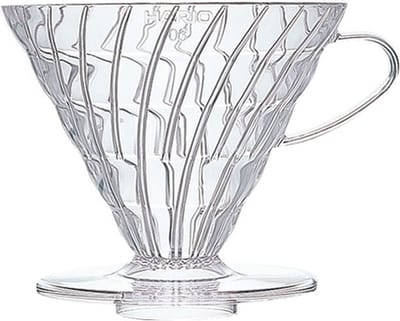 Hario V60-03 Kunststof Dripper (Transparant)