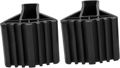 Ladder Beschermers - Ladder Voetmat - Veiliger Werken - Antislip Rubber - 2 Stuks - Zwart