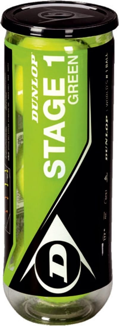 Tennisballen - Trainingsballen - Leren Tennissen - Verminderde Druk - 3 Stuks - Groen