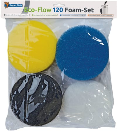 Superfish Eco-Flow 120 Filterschuim - Filtermateriaal - 1 set