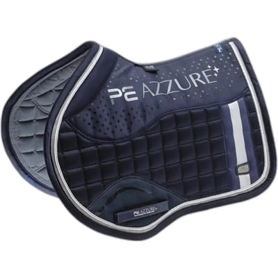 Antislip satijnen zadeldek voor paarden Premier Equine Azzure