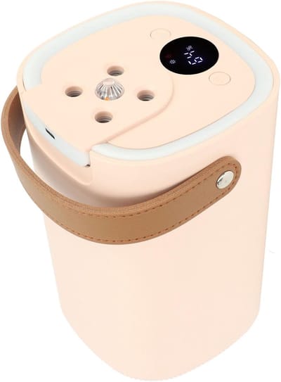 Luchtbevochtiger Mini - Verdamper Cool Mist - Comfortabele Lucht - Stille Werking - 1000ml Capaciteit - Wit