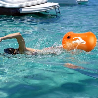 Zwemboei Sleepdrijvers voor Open Water - 2 Pack Waterdichte Opblaasbare Float voor Triatlons