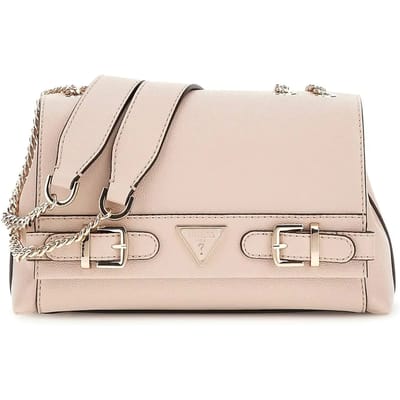 GUESS Schoudertas Eco Ali Convertible Xbody Flap Bag Almond Beige