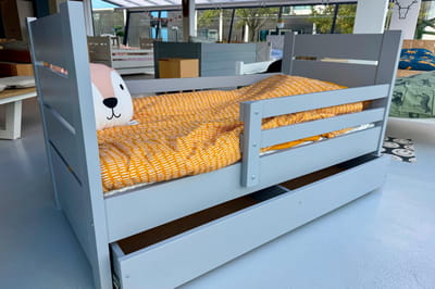 Rockwood® Peuterbed Milly en Mo Grey met lattenbodemIk wil een gratis peuterdekbed