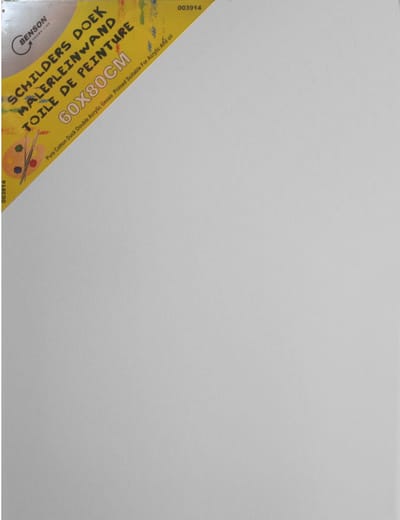 Benson Canvas schildersdoek - 60x80 cm - Voor olie, acryl en airbrush