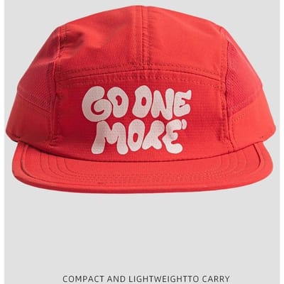 Mode Dunne Basebal Cap Sneldrogend Ademend Sport Mesh Pet Zonbescherming Unisex Zonnehoed Zomer red
