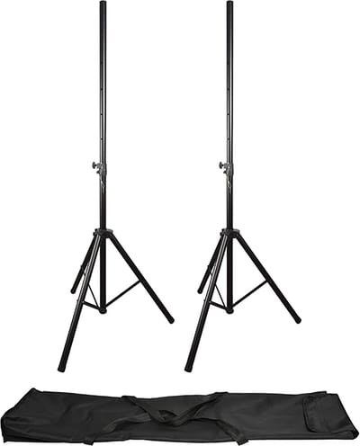 Qtx luidsprekerstatieven set incl draagtas