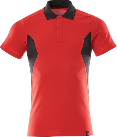 Mascot Accelerate Poloshirt 18383-961 - signaalrood/zwart - 2XL