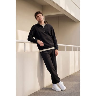 Heren Polyester Sweatshirt en Broek Set