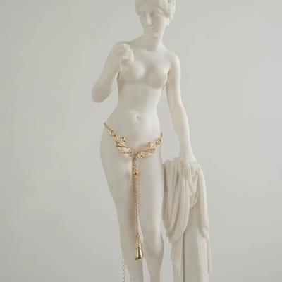 Sylvie Monthulé | Gold Belly Chain Jewelry | Emotion Drop size XS size XS