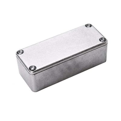 Dailygoods - Aluminium aansluitdoos - Voor elektronisch gereedschap - Corrosiebestendig en licht - 122 mm x 66 mm x 39,5 mm - Duurzaam en eenvoudig te...