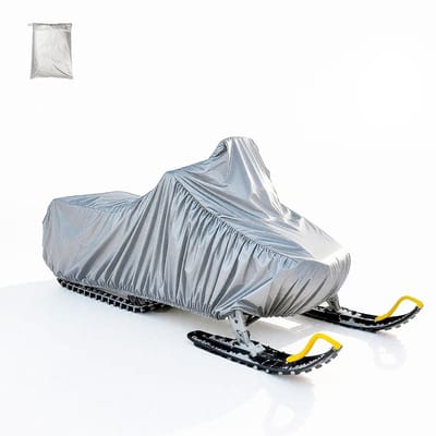 ZEYNOMAX- Sneeuwmobiel Afdekking Waterdicht - Afdekzeil - Beschermhoes - Outdoor - UV-Stofbescherming - 368 x 130 x 122 cm - Sneeuwscooterhoes