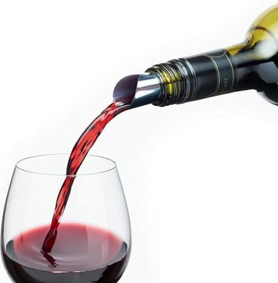 Vinata Dordo wijnschenker - 5 stuks - wijn beluchter - wijn aerator - wijnschenker - wijn decanteerder