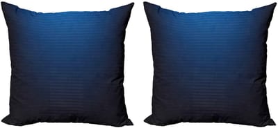 ABAKUHAUS Marine Kussenhoezen Set – Dubbelzijdig Digitaal – Donkerblauw